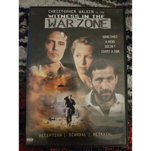 Witness In The War Zone DVD Christopher Walken Drama Thriller R-Rated